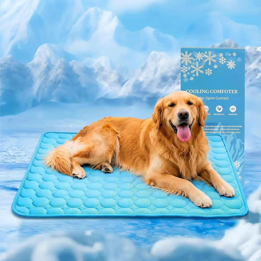 Breathable Washable Cooling Mat for Pets, Suitable for Dogs and Cats, Indoor & Outdoor Use
Breathable Washable Cooling Mat for Pets, Suitable for Dogs and Cats, Indoor & Outdoor Use