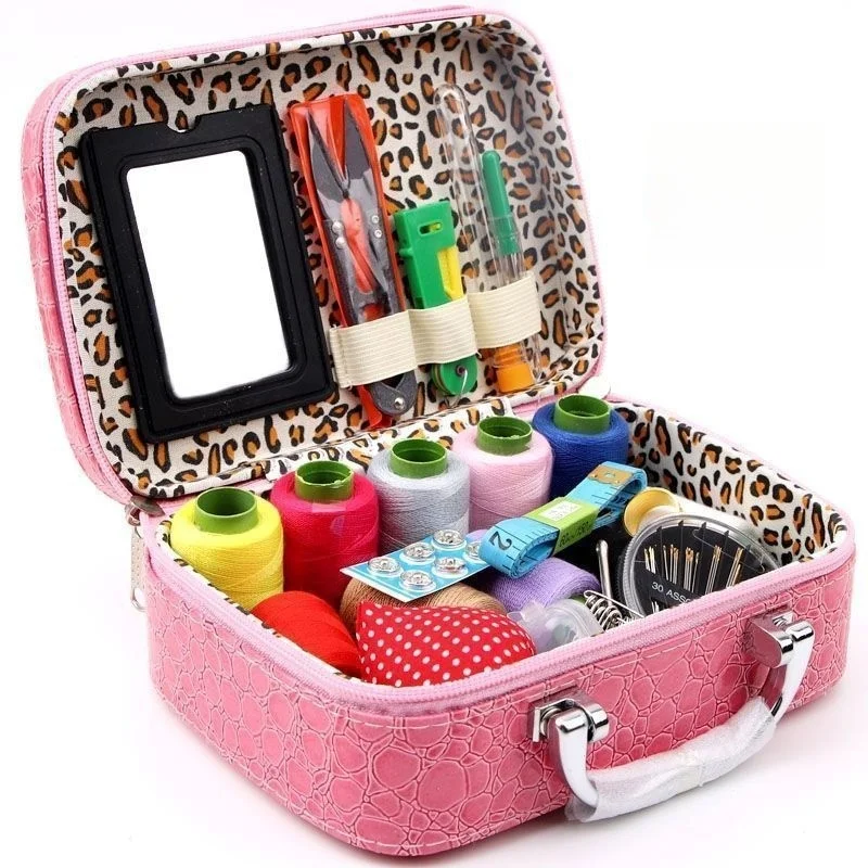 New sewing box full set of family wedding dowry high-grade strong family sewing kit portable sewing storage box
New sewing box full set of family wedding dowry high-grade strong family sewing kit portable sewing storage box