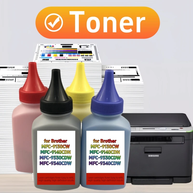 TN261 Toner Compatible for Brother MFC-9130CW MFC-9140CDN MFC-9330CDW MFC-9340CDW Laser Printer Toner Cartridge
TN261 Toner Compatible for Brother MFC-9130CW MFC-9140CDN MFC-9330CDW MFC-9340CDW Laser Printer Toner Cartridge