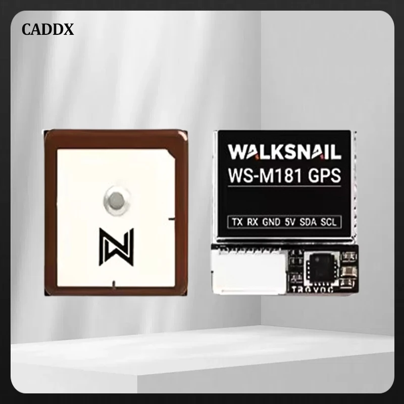 Walksnail WS-M181 GPS M10 GNSS BUILT-IN QMC5883 Compass Ceramic Antenna for RC Airplane FPV Freestyle Long Range DIY Parts
Walksnail WS-M181 GPS M10 GNSS BUILT-IN QMC5883 Compass Ceramic Antenna for RC Airplane FPV Freestyle Long Range DIY Parts