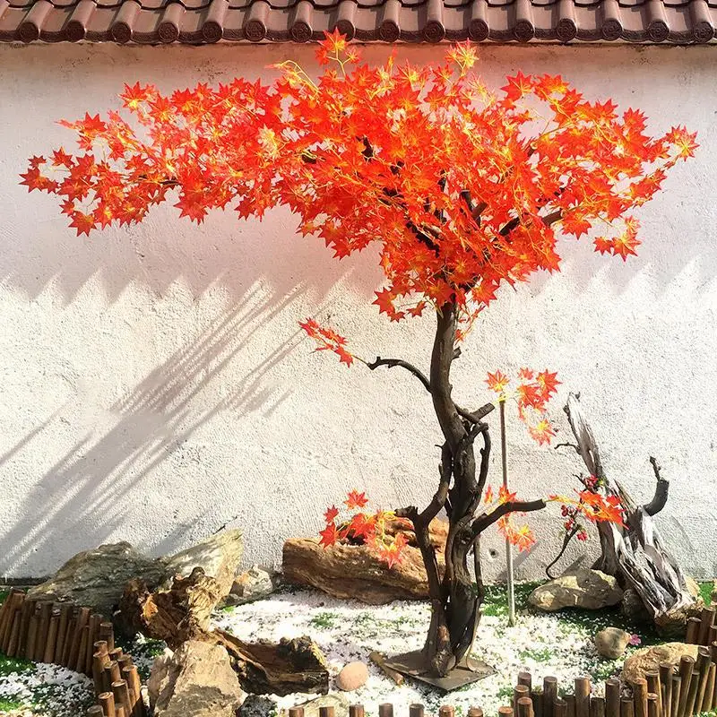 Simulation of red maple tree Acer palmatum New Year wishing tree shopping mall room hotel studio decoration wedding decoration
Simulation of red maple tree Acer palmatum New Year wishing tree shopping mall room hotel studio decoration wedding decoration