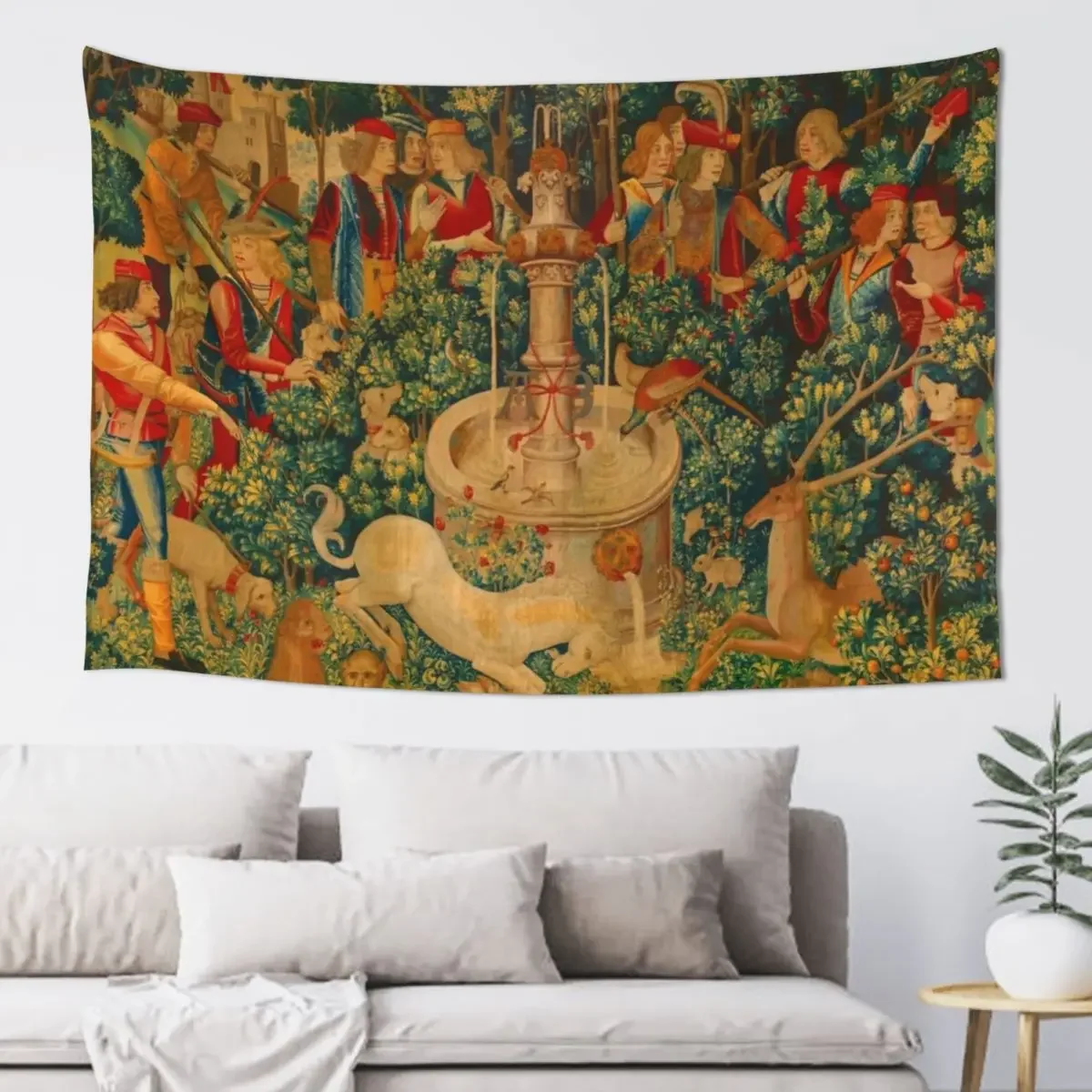 The hunt of the unicorn Tapestry Aesthetic Home Decor Home Decorations Aesthetic Tapestry
The hunt of the unicorn Tapestry Aesthetic Home Decor Home Decorations Aesthetic Tapestry