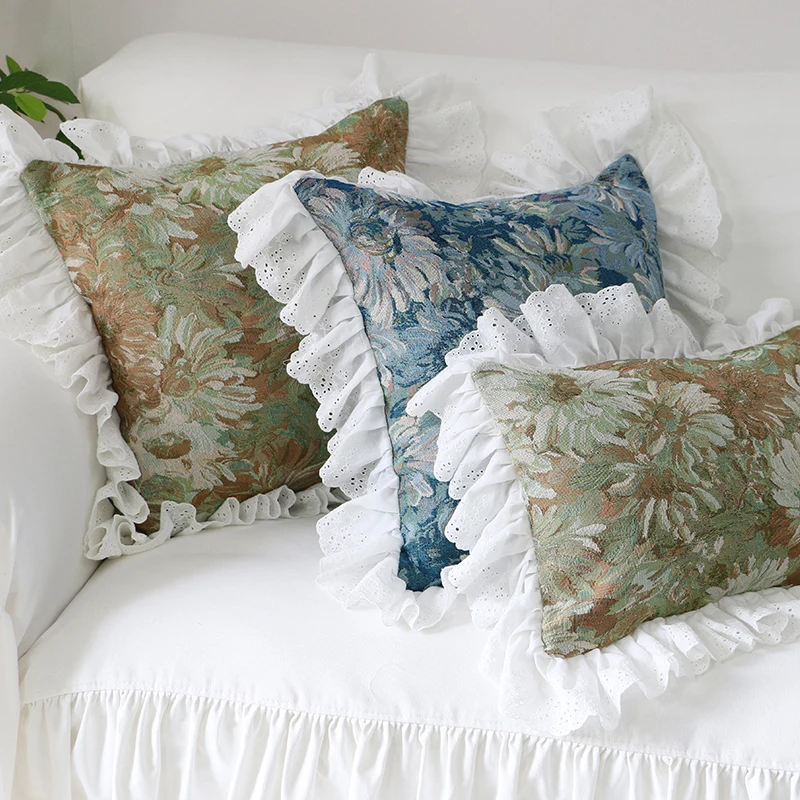 Retro Oil Painting Pattern Pillowcase Flounce Sofa Cushion Cover Polyester Throw Pillow Case Modern Home Decorative Pillowcases
Retro Oil Painting Pattern Pillowcase Flounce Sofa Cushion Cover Polyester Throw Pillow Case Modern Home Decorative Pillowcases