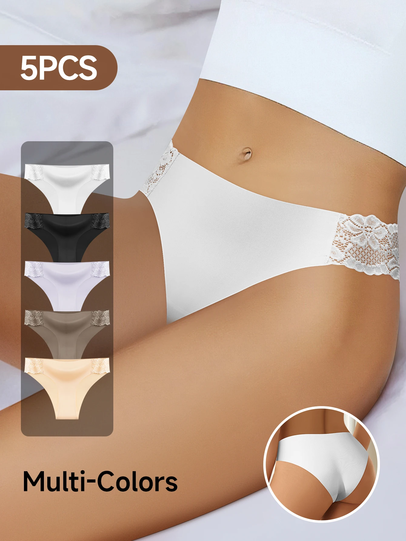 5 шт./компл. женские трусы с низкой талией и цветочным принтом, однотонные женские бесшовные трусы с v-образной талией, сексуальные трусы
5 шт./компл. женские трусы с низкой талией и цветочным принтом, однотонные женские бесшовные трусы с v-образной талией, сексуальные трусы