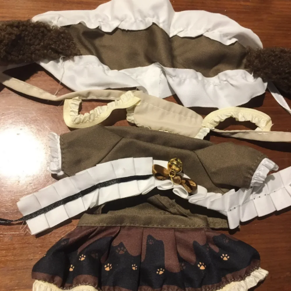 1 set Rabbit Set 20cm Cotton Clothes Cat Paw Lolita Dress Cotton 's Clothes Outfit Fashion Clothes Children's Gift
1 set Rabbit Set 20cm Cotton Clothes Cat Paw Lolita Dress Cotton 's Clothes Outfit Fashion Clothes Children's Gift