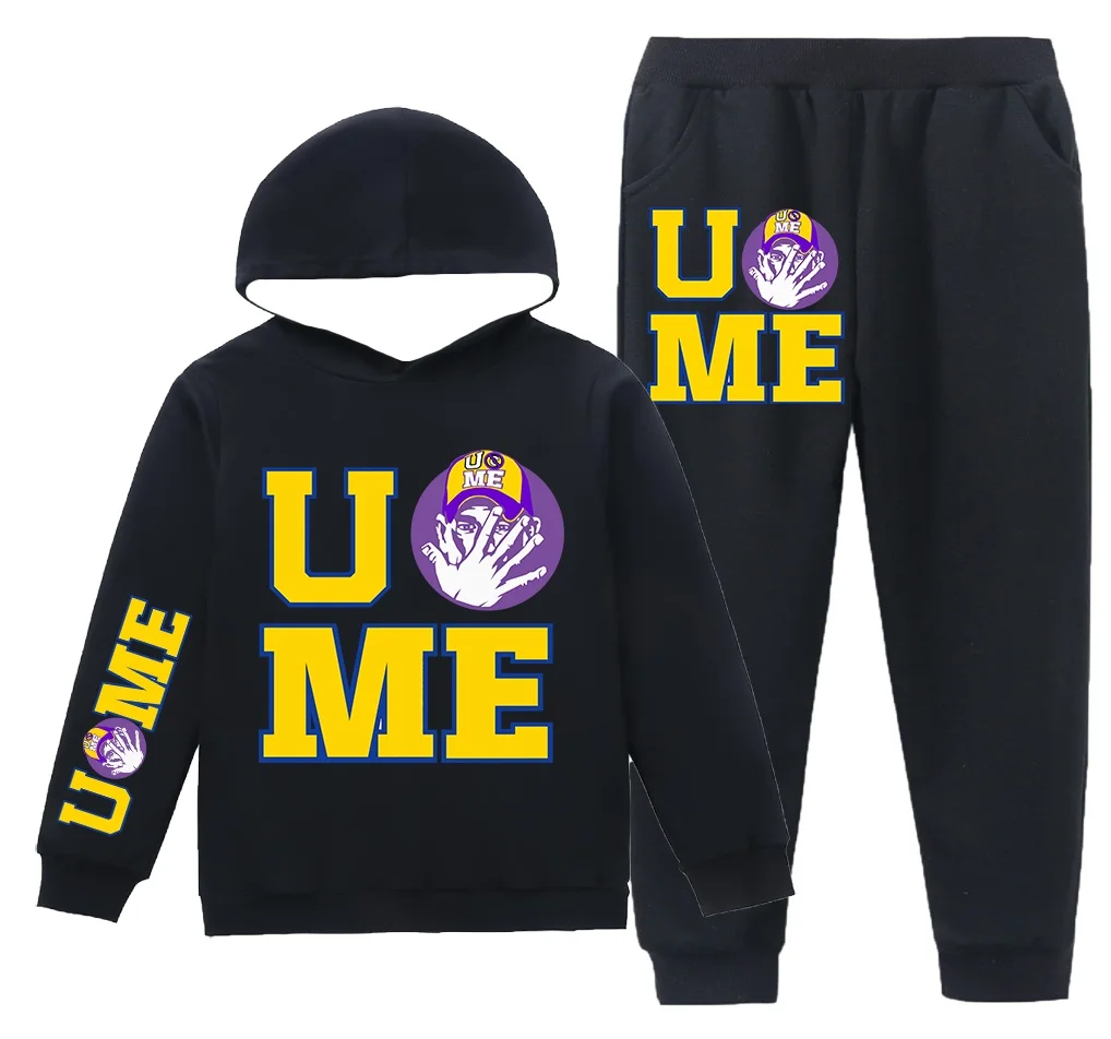 Новый комплект толстовки с двусторонним принтом John Cena, весенне-осенний мужской костюм с длинными рукавами, толстовка Uc Me для мальчиков
Новый комплект толстовки с двусторонним принтом John Cena, весенне-осенний мужской костюм с длинными рукавами, толстовка Uc Me для мальчиков