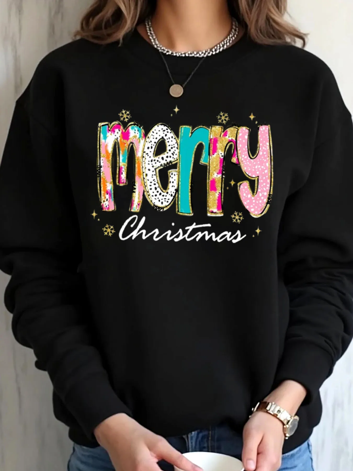 Женская толстовка большого размера с Рождеством и ярким узором с принтом, верхняя одежда
Женская толстовка большого размера с Рождеством и ярким узором с принтом, верхняя одежда