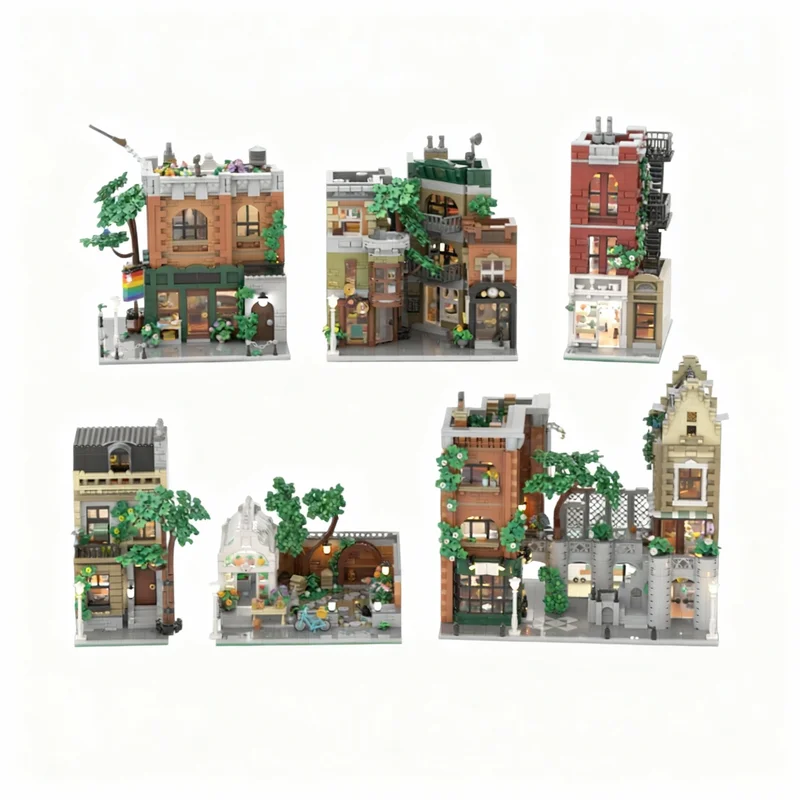 15521pcs MOC City Townhouse Modular Streetscape Model Building Blocks Construction Toy Christmas Gifts DIY Creative Idea Brick
15521pcs MOC City Townhouse Modular Streetscape Model Building Blocks Construction Toy Christmas Gifts DIY Creative Idea Brick