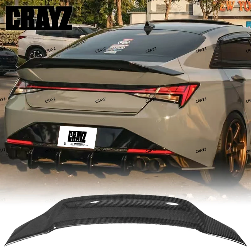 For Hyundai Elantra CN7 2020 2021 2022 2023 R Style Real Carbon Fiber Car Rear Trunk Lip Spoiler Body Kit Accessories
For Hyundai Elantra CN7 2020 2021 2022 2023 R Style Real Carbon Fiber Car Rear Trunk Lip Spoiler Body Kit Accessories