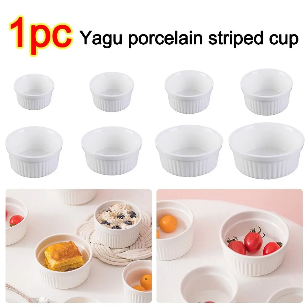 New 2-6inch Pudding Bowl Heat-resistant Ceramic Cake Dessert Bowl Thickened Baking Bowl Kitchen Tableware
New 2-6inch Pudding Bowl Heat-resistant Ceramic Cake Dessert Bowl Thickened Baking Bowl Kitchen Tableware