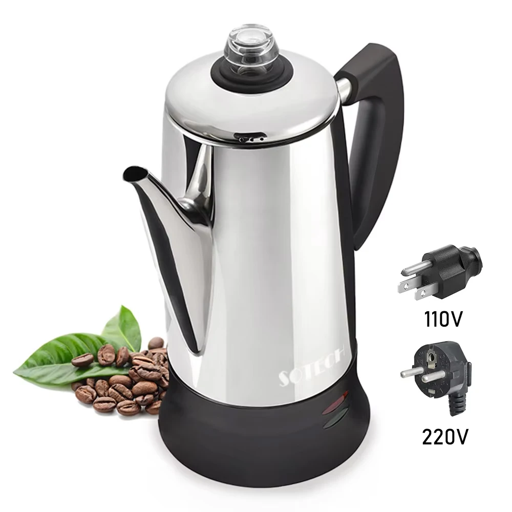 Coffee Pots Electric Stainless Steel 110V/220V Stainless Steel, Quick Brew, Accessories Office Home Kettle
Coffee Pots Electric Stainless Steel 110V/220V Stainless Steel, Quick Brew, Accessories Office Home Kettle