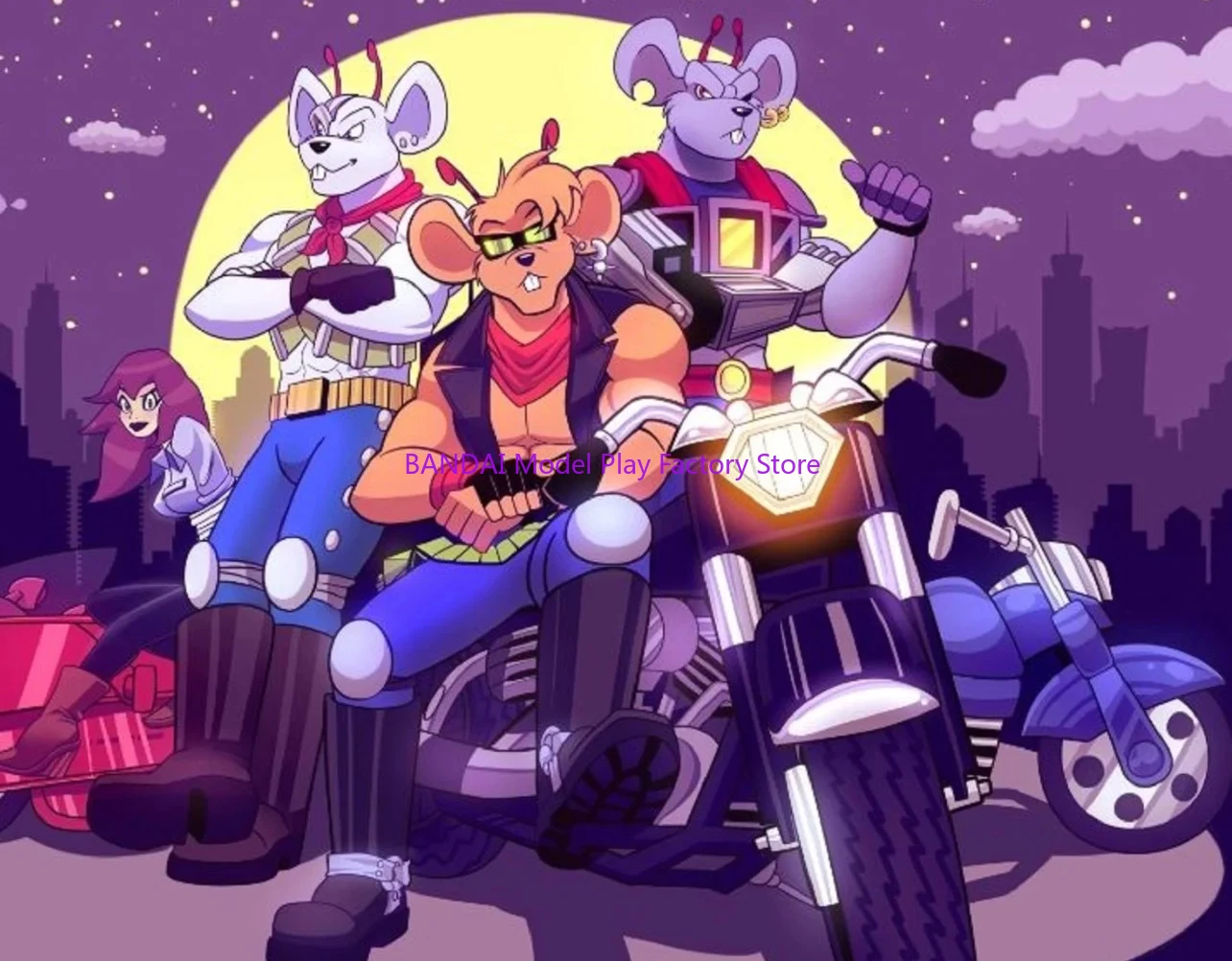 In Stock Original NACELLE 1/12 Scale Biker Mice From Mars Mouse Slotevini Three-piece Full Set 6In Action Figure Body For Gifts
In Stock Original NACELLE 1/12 Scale Biker Mice From Mars Mouse Slotevini Three-piece Full Set 6In Action Figure Body For Gifts