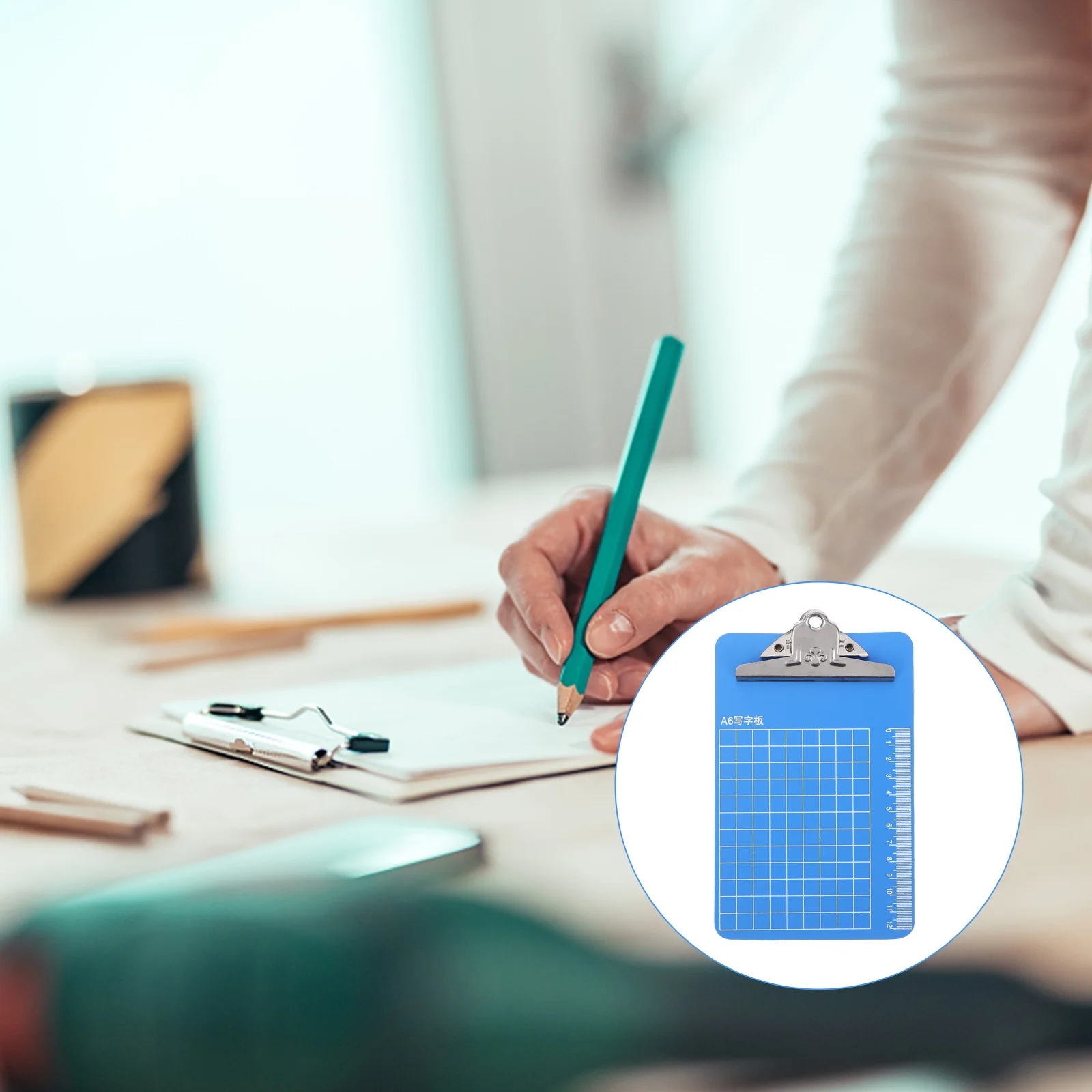 10pcs Plastic Clipboards Sturdy File Holders Hook Design Space-Saving A6 Board Ruler Measurement Office
10pcs Plastic Clipboards Sturdy File Holders Hook Design Space-Saving A6 Board Ruler Measurement Office