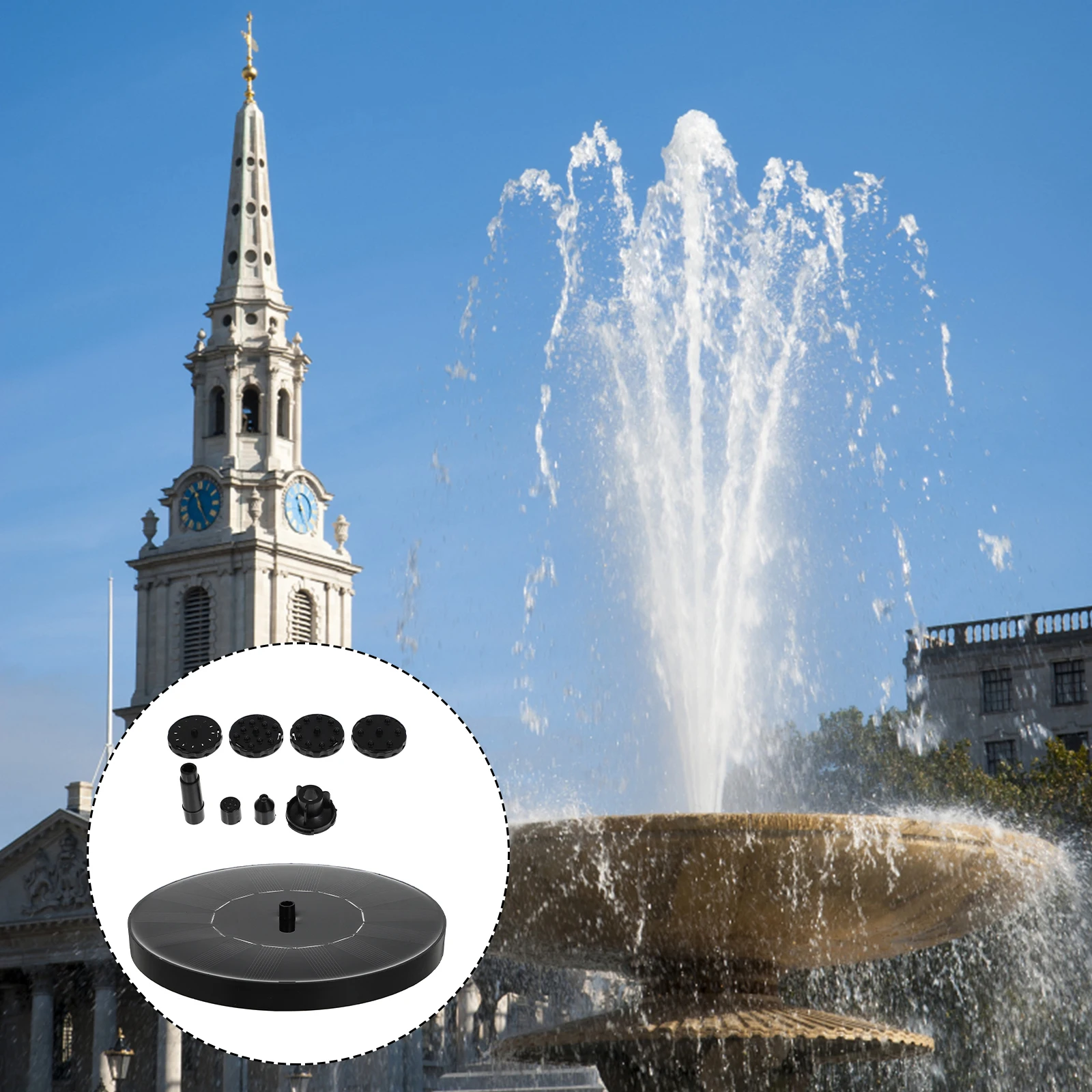 Round Fountain Indoor Decoration Water Feature Solar Plant Fall Mini Garden Features Power for Floating Pump
Round Fountain Indoor Decoration Water Feature Solar Plant Fall Mini Garden Features Power for Floating Pump