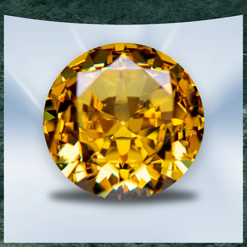 Cubic Zirconia Crushed Ice Cut No Certificate Round Shape Dark Yellow Color Charms Beads for Jewelry Making Bracelet Materials
Cubic Zirconia Crushed Ice Cut No Certificate Round Shape Dark Yellow Color Charms Beads for Jewelry Making Bracelet Materials