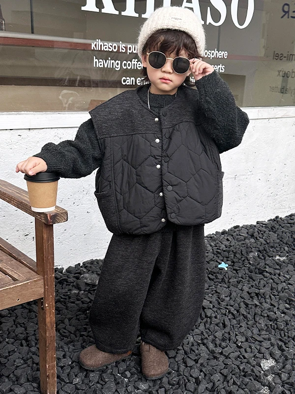 Комплект одежды для мальчиков Thiened: свитер, брюки, зимний наряд, модная повседневная спортивная одежда, длинные рукава, длинные брюки
Комплект одежды для мальчиков Thiened: свитер, брюки, зимний наряд, модная повседневная спортивная одежда, длинные рукава, длинные брюки