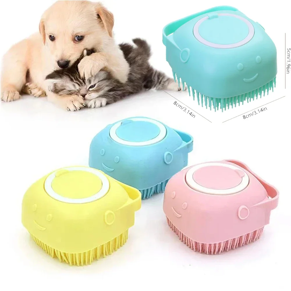 Pet Bathing Soft Silicone Comb Dog Cat Brush Massager Shower Gel Bathing Brush Clean Tools Cleaning Grooming Supplies Metal comb
Pet Bathing Soft Silicone Comb Dog Cat Brush Massager Shower Gel Bathing Brush Clean Tools Cleaning Grooming Supplies Metal comb