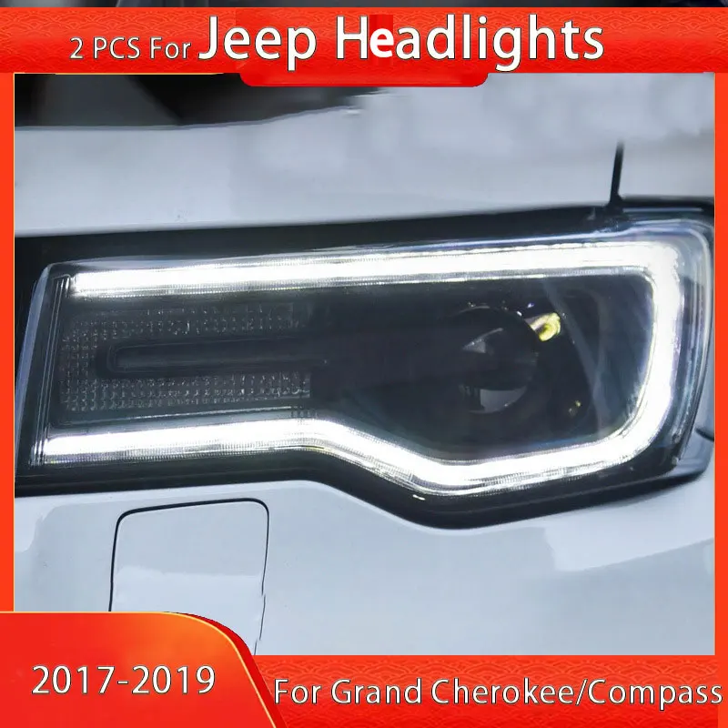 Налобный фонарь для Grand Cherokee, фара головного света 2017-2019, фары, компас, DRL, сигнал поворота, фара дальнего света, объектив проектора Angel Eye
Налобный фонарь для Grand Cherokee, фара головного света 2017-2019, фары, компас, DRL, сигнал поворота, фара дальнего света, объектив проектора Angel Eye