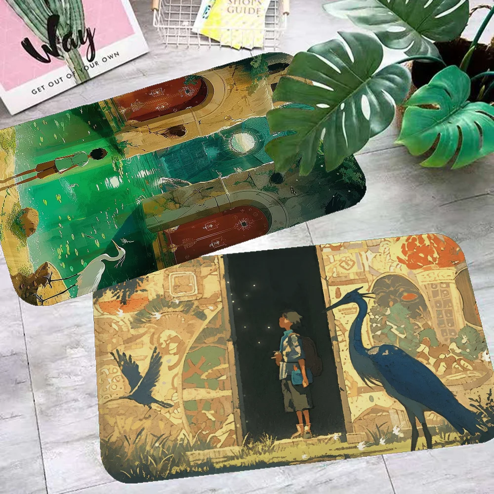 The B-Boy And The H-Heron Bath Mat Kids Room Bedroom Decoration Balcony Anti-Slip Doormat Living Room Alfombra
The B-Boy And The H-Heron Bath Mat Kids Room Bedroom Decoration Balcony Anti-Slip Doormat Living Room Alfombra
