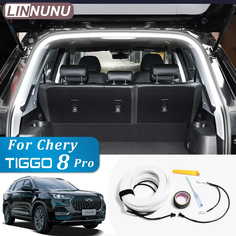 LINNUNU Car Trunk LED Lighting strip For Chery Chirey Tiggo 8 pro max 2025 2024 Atmosphere Light Modified car Interior Accessory
LINNUNU Car Trunk LED Lighting strip For Chery Chirey Tiggo 8 pro max 2025 2024 Atmosphere Light Modified car Interior Accessory