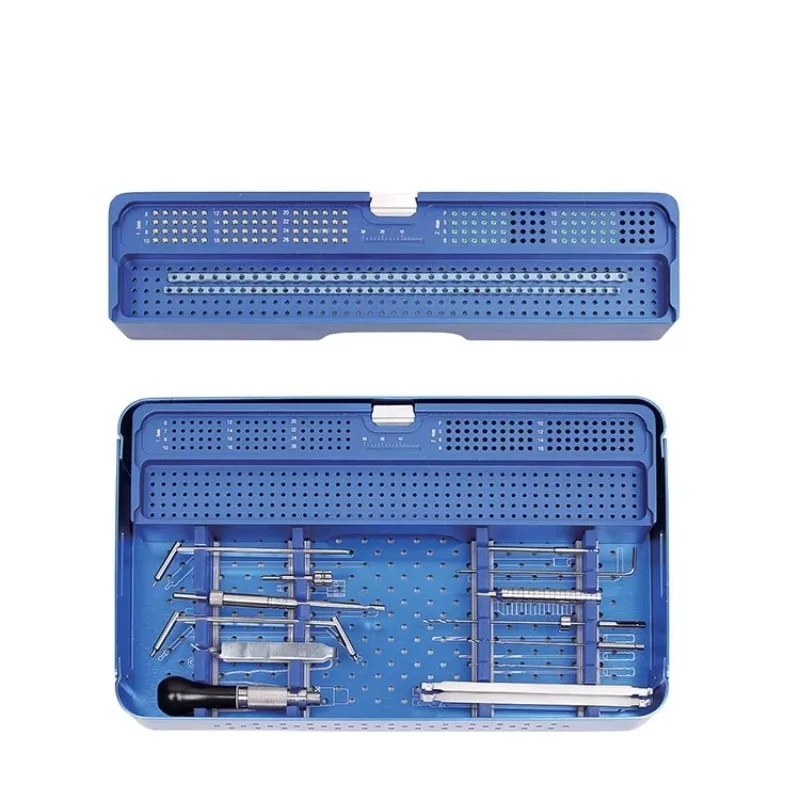 Veterinary Orthopedic Surgical Instrument Set 2.4 Reconstruction Locking Plate Instrument Kit for Dog Care
Veterinary Orthopedic Surgical Instrument Set 2.4 Reconstruction Locking Plate Instrument Kit for Dog Care