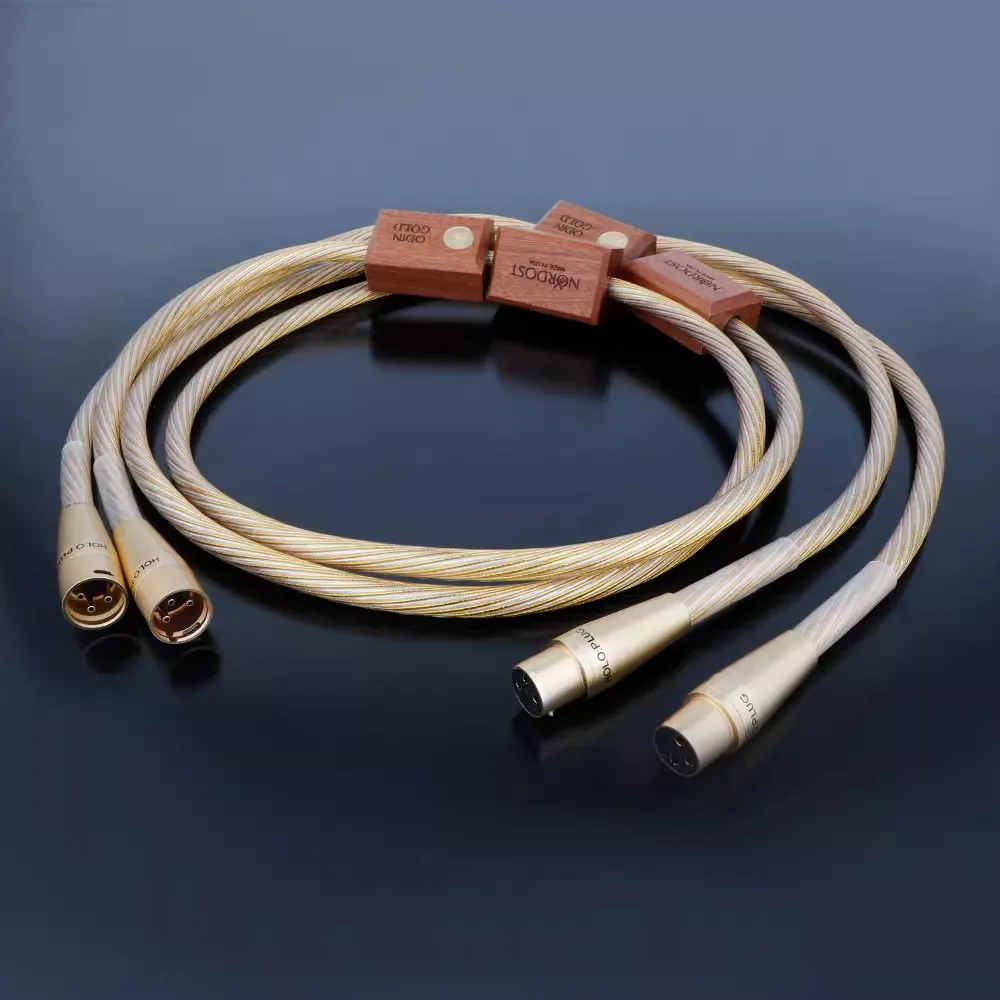 Music Ribbon Nordost Gold Odin 2 Odin XLR Balance Cable Audio Fever RCA Signal Cable
Music Ribbon Nordost Gold Odin 2 Odin XLR Balance Cable Audio Fever RCA Signal Cable
