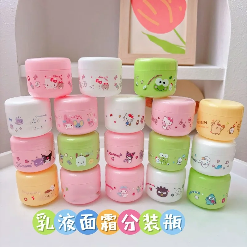 Sanrio Portable Separate Bottle Travel Face Cream In sub Bottle Skin Care Product Lotion Color Cream Bottle Cosmetics Packaging
Sanrio Portable Separate Bottle Travel Face Cream In sub Bottle Skin Care Product Lotion Color Cream Bottle Cosmetics Packaging