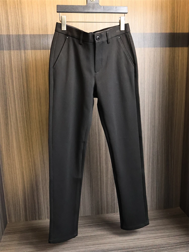 Elastic Knitted Men's Casual Straight Leg Busin Pants Autumn Season Pure Color Versatile Warm Comfortable Faionable Trou...
Elastic Knitted Men's Casual Straight Leg Busin Pants Autumn Season Pure Color Versatile Warm Comfortable Faionable Trou...