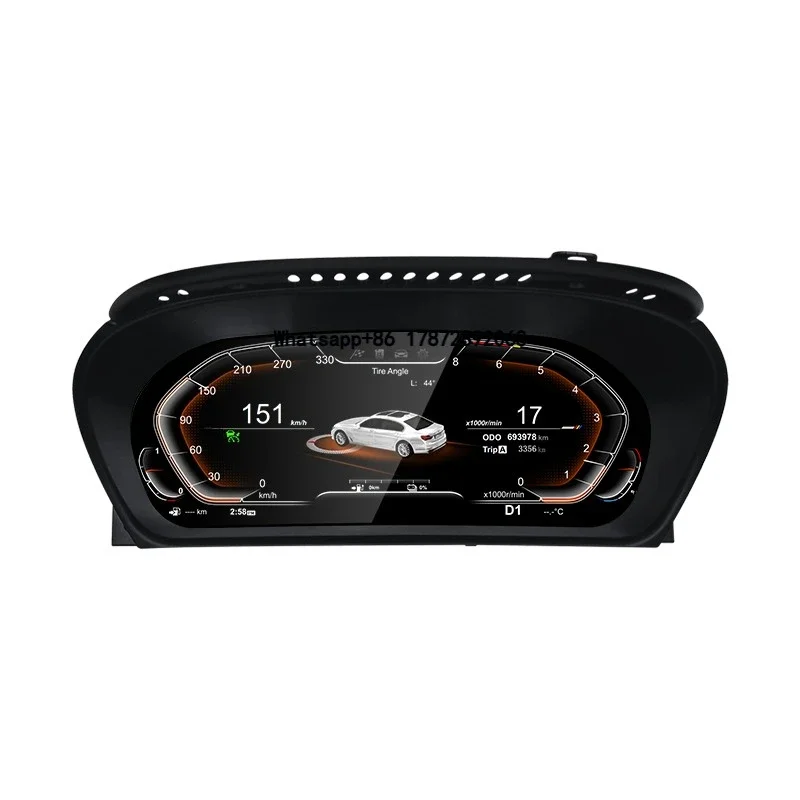 12.3inch LCD Digital Cluster For X5-E70 X6-E71 CCC/CIC 2007-2013 Dashboard Panel Speedometer Wireless Carplay
12.3inch LCD Digital Cluster For X5-E70 X6-E71 CCC/CIC 2007-2013 Dashboard Panel Speedometer Wireless Carplay