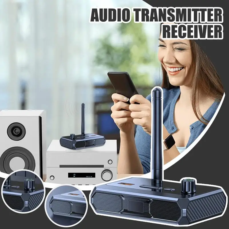 Home Stereo Receivers Wireless Audio Adapter Low Latency Converter Portable Transmitter For PC TV Car Home Theater System
Home Stereo Receivers Wireless Audio Adapter Low Latency Converter Portable Transmitter For PC TV Car Home Theater System