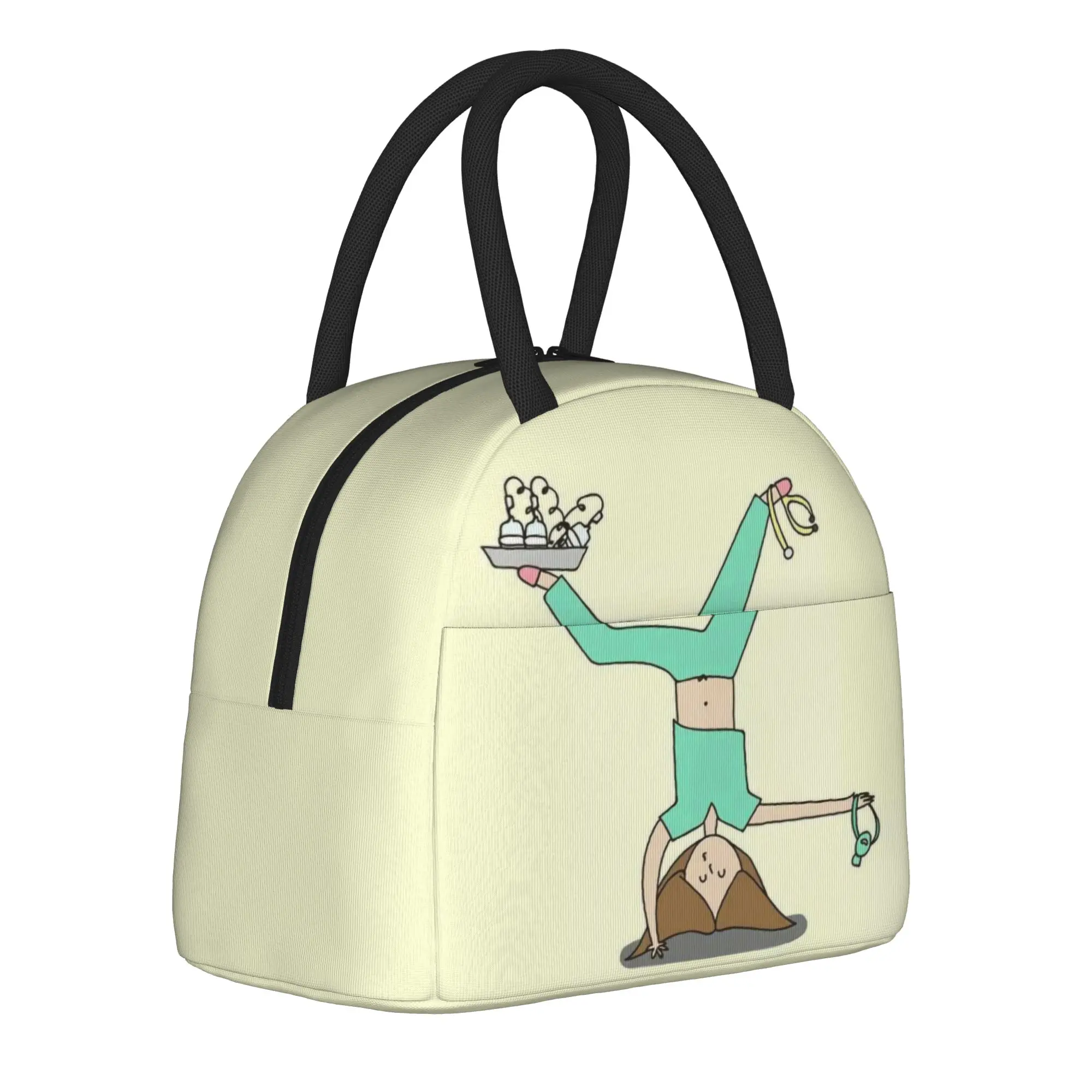 Insulated Lunch Bag Cooler Bag Reusable,Meal Container Enfermera En Apuros Doctor Nurse Health Tote Lunch Box Food Handbag
Insulated Lunch Bag Cooler Bag Reusable,Meal Container Enfermera En Apuros Doctor Nurse Health Tote Lunch Box Food Handbag