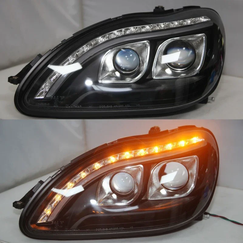 LED Head Lamp for - W220 S280 S320 S500 S600 Headlight Assembly 1998 -2005 Year Front Lights With DRL
LED Head Lamp for - W220 S280 S320 S500 S600 Headlight Assembly 1998 -2005 Year Front Lights With DRL