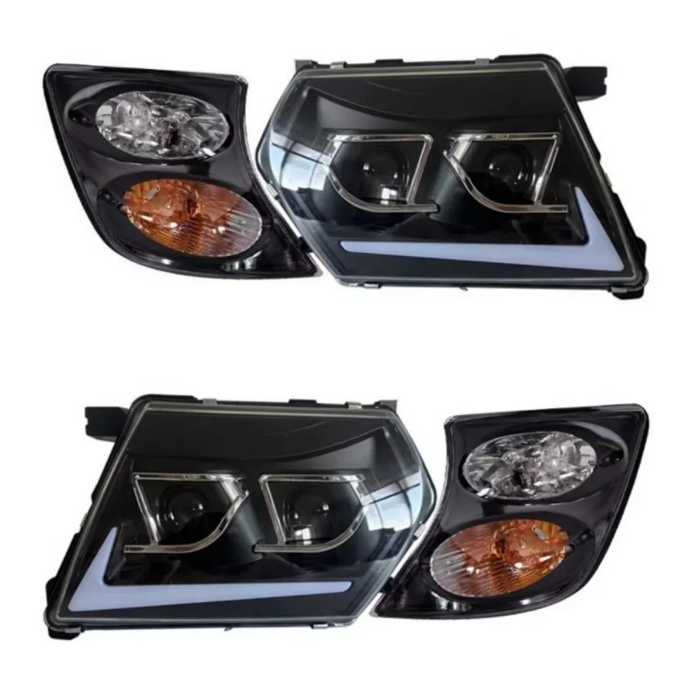 Для Nissan Patrol Y61 1999-2003: светодиодные дневные ходовые огни с функцией поворотника, передний бампер, фара
Для Nissan Patrol Y61 1999-2003: светодиодные дневные ходовые огни с функцией поворотника, передний бампер, фара