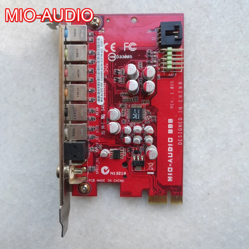 MIO-AUDIO 888 PCI-E Sound Card
MIO-AUDIO 888 PCI-E Sound Card