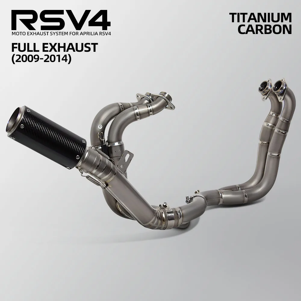 Full Motorcycle Exhaust Systems Front Line Headers Pipe Escape Racing Kit Exhausts Project Muffler For Aprilia RSV4 2009-2014
Full Motorcycle Exhaust Systems Front Line Headers Pipe Escape Racing Kit Exhausts Project Muffler For Aprilia RSV4 2009-2014