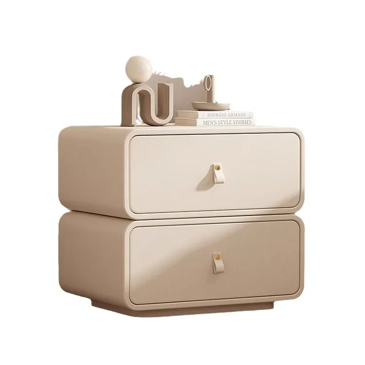 Cream wind bedside bedroom cabinet Household leather storage cabinet Free installation bedside cabinet
Cream wind bedside bedroom cabinet Household leather storage cabinet Free installation bedside cabinet