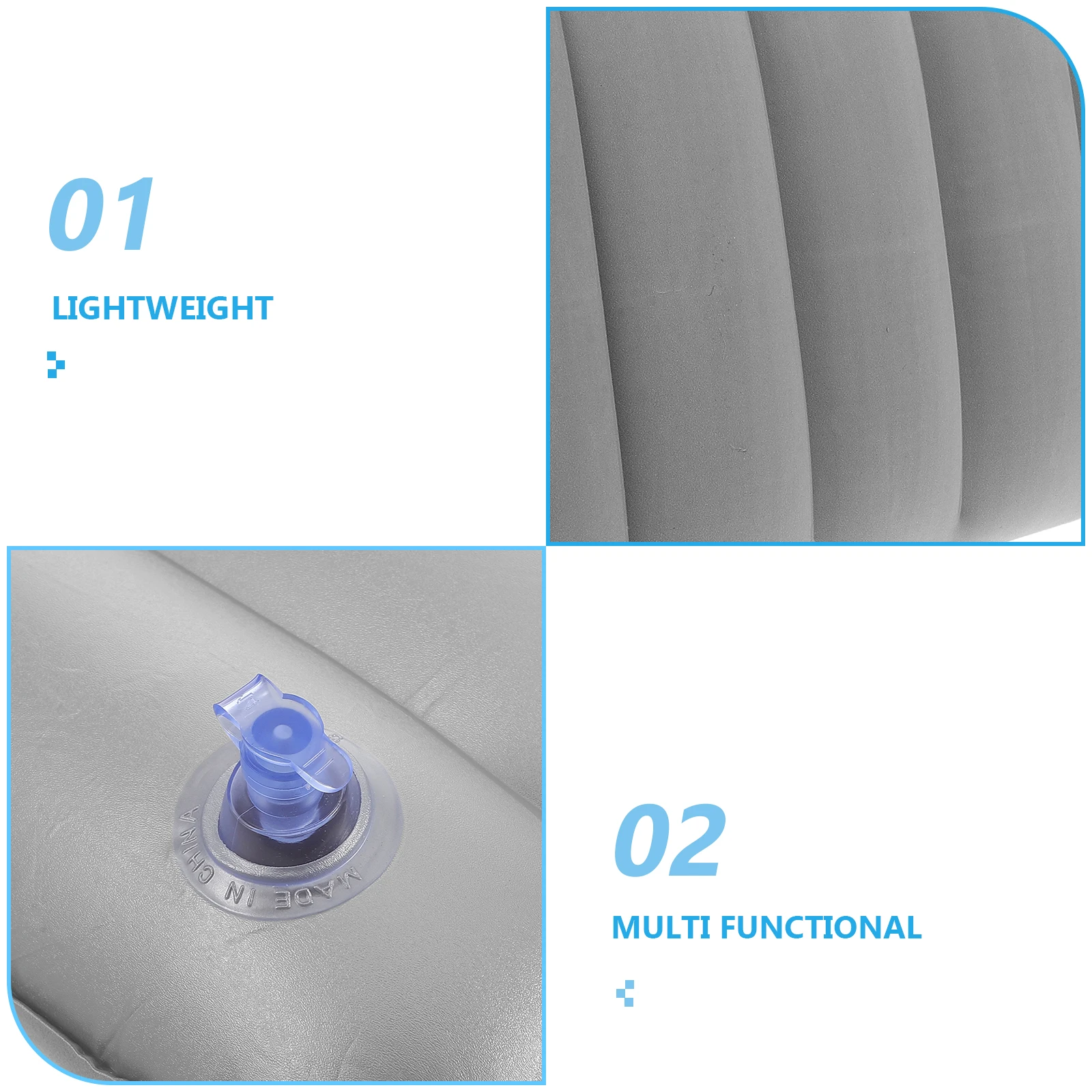 Pillows Camping Accessories Backpacking Airplane PVC Inflatable Beach Ergonomic for Backpacking Pillows Headrest Essentials
Pillows Camping Accessories Backpacking Airplane PVC Inflatable Beach Ergonomic for Backpacking Pillows Headrest Essentials