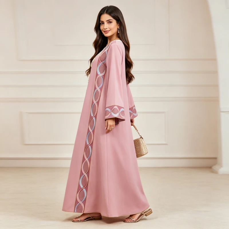 Eid Dress Abaya Women Muslim Kaftan Vestidos Party Dresses Jalabiya Embroidery Tassel Ramadan Morocco Dubai Long Robe Summer
Eid Dress Abaya Women Muslim Kaftan Vestidos Party Dresses Jalabiya Embroidery Tassel Ramadan Morocco Dubai Long Robe Summer