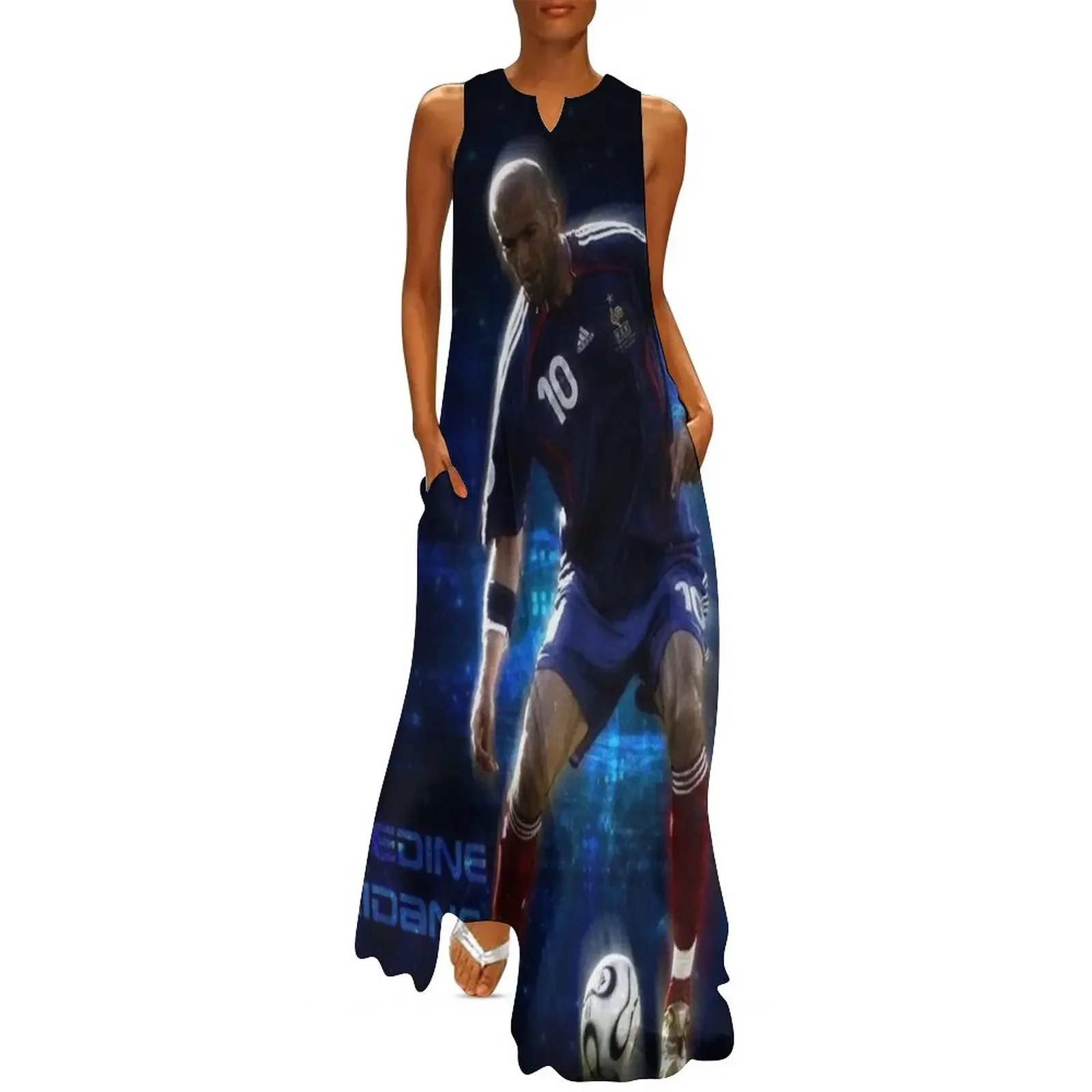 Zinedine Zidane Illustration Long Dress long sleeve dress Woman clothes purple dress
Zinedine Zidane Illustration Long Dress long sleeve dress Woman clothes purple dress