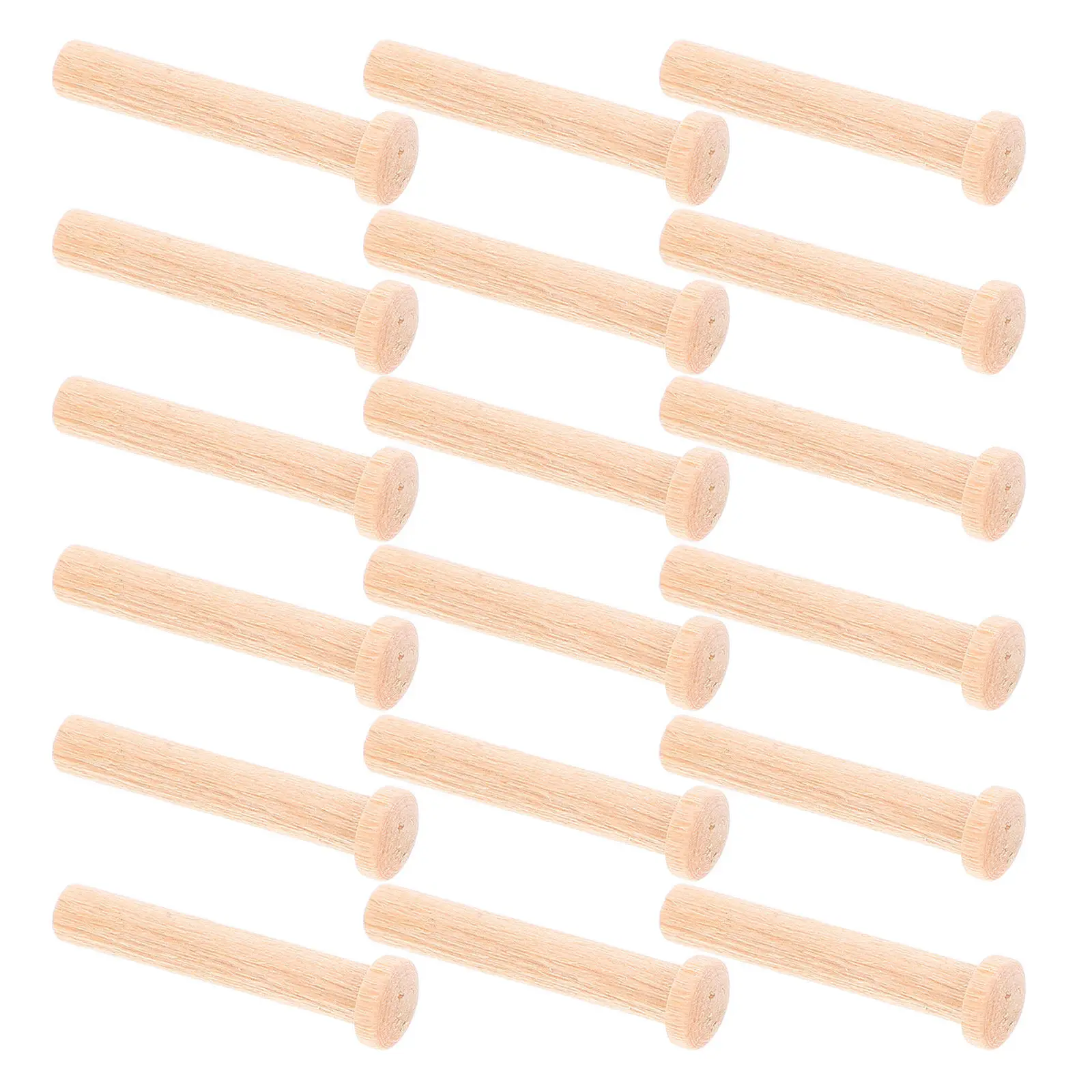 30Pcs Mini Wooden Hardwood Rivets Round Dowels Natural Wood Pegs for DIY Craft Woodwork Furniture Shelf Support
30Pcs Mini Wooden Hardwood Rivets Round Dowels Natural Wood Pegs for DIY Craft Woodwork Furniture Shelf Support
