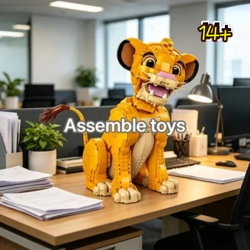 Bandai Creation 43247 The Lion King–Simba Building Blocks Set Unique Design Party Favors compatible with LEGO bricks
Bandai Creation 43247 The Lion King–Simba Building Blocks Set Unique Design Party Favors compatible with LEGO bricks