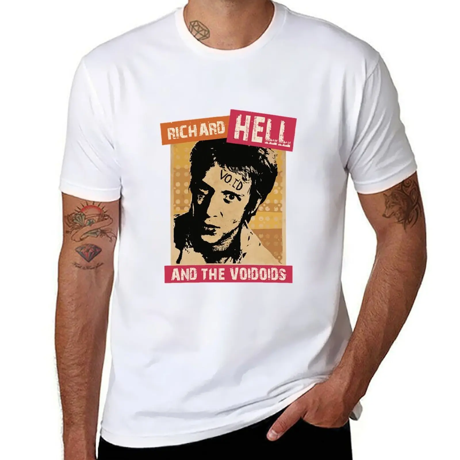 Richard Hell and The Voidoids band T-Shirt cotton t shirt man black cotton t-shirt plain for man package T-Shirt
Richard Hell and The Voidoids band T-Shirt cotton t shirt man black cotton t-shirt plain for man package T-Shirt