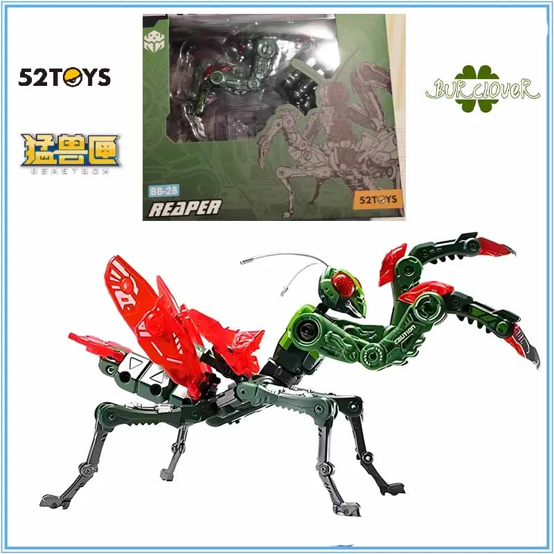 52TOYS Originali BEASTBOX BB-28 REAPER Action Figure Toys For Boys /Girls /Kids /Christmas Gift Collectible Model
52TOYS Originali BEASTBOX BB-28 REAPER Action Figure Toys For Boys /Girls /Kids /Christmas Gift Collectible Model