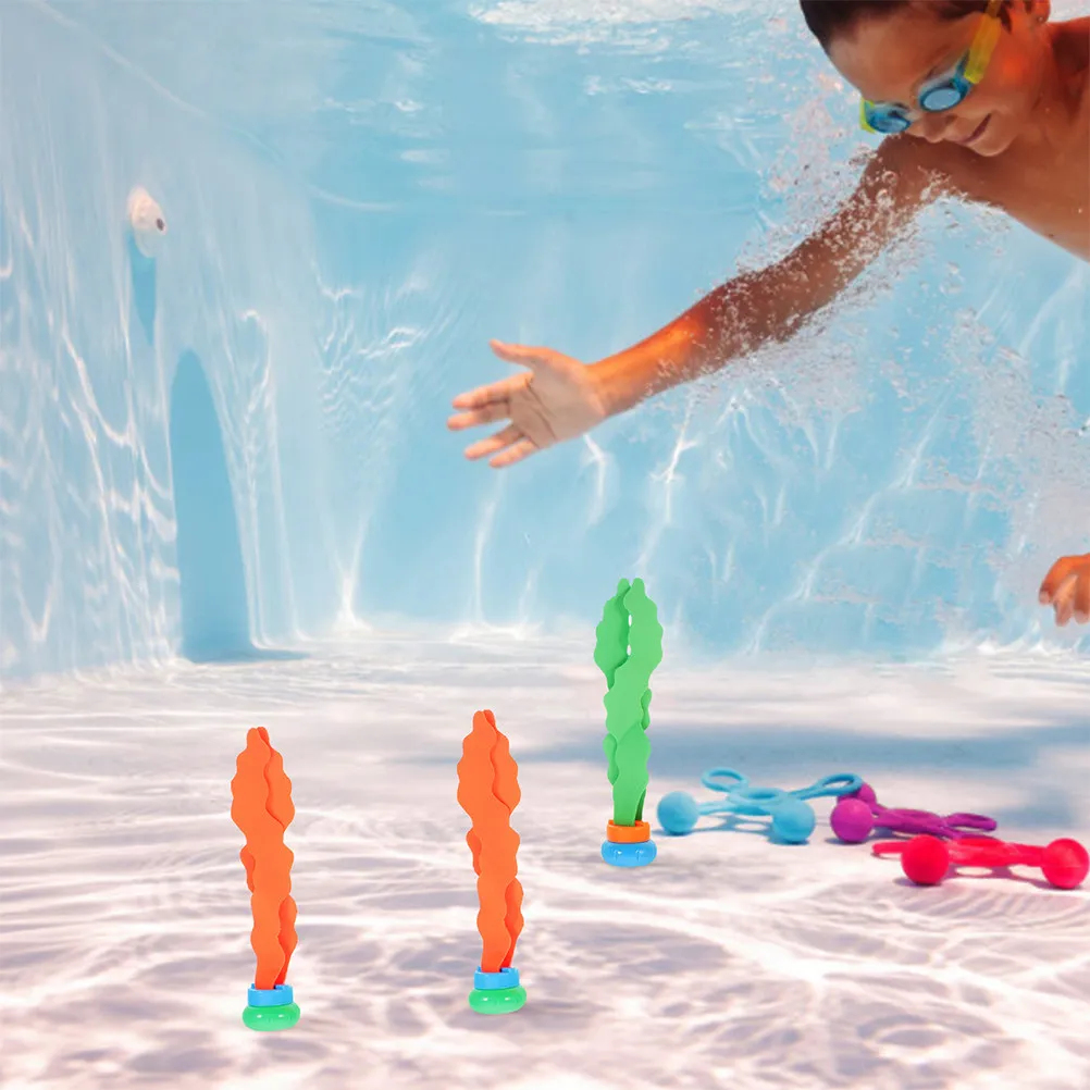 12Pcs Kids Diving Pool Underwater Skill Learning Game Set Water Resistant Swim Practice Fun Kids Outside Toys Toys
12Pcs Kids Diving Pool Underwater Skill Learning Game Set Water Resistant Swim Practice Fun Kids Outside Toys Toys