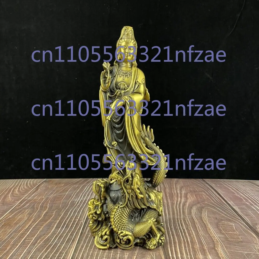 12-дюймовая антикварная латунь, бронза, богиня Гуань Инь, бодхисаттва, дракон, Будда, Sta
12-дюймовая антикварная латунь, бронза, богиня Гуань Инь, бодхисаттва, дракон, Будда, Sta