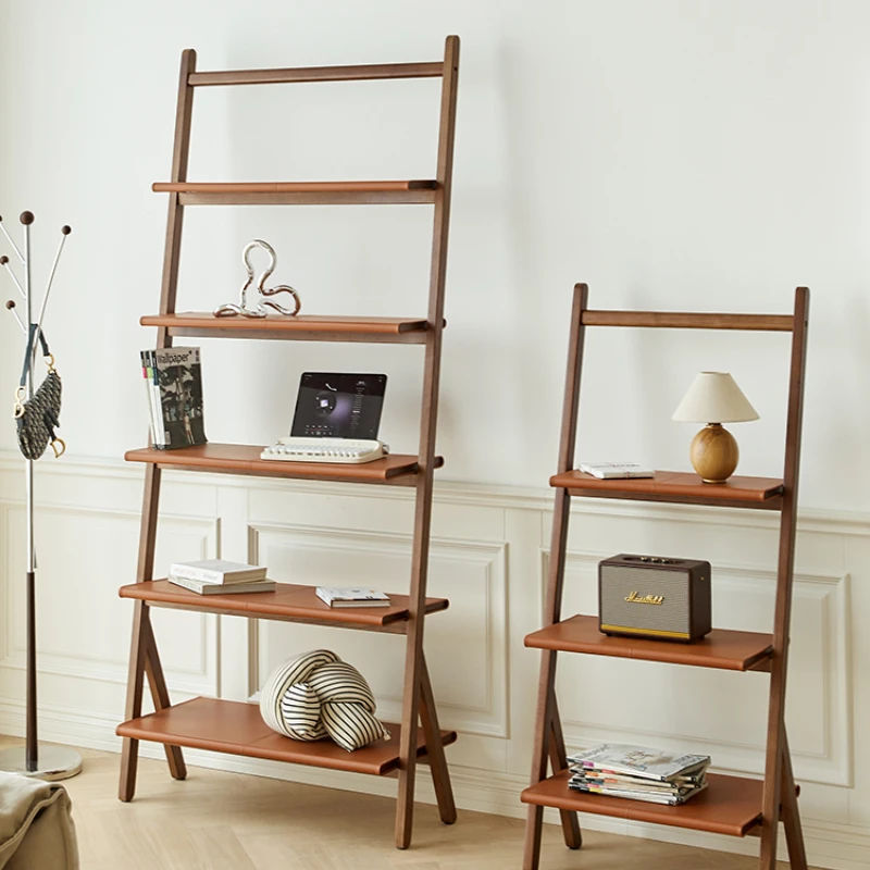 Light Luxury Saddle Leather Shelf Mid-Ancient Combination Bookshelf Solid Wood Living Room Decoration Multi-Layer Display Stand
Light Luxury Saddle Leather Shelf Mid-Ancient Combination Bookshelf Solid Wood Living Room Decoration Multi-Layer Display Stand