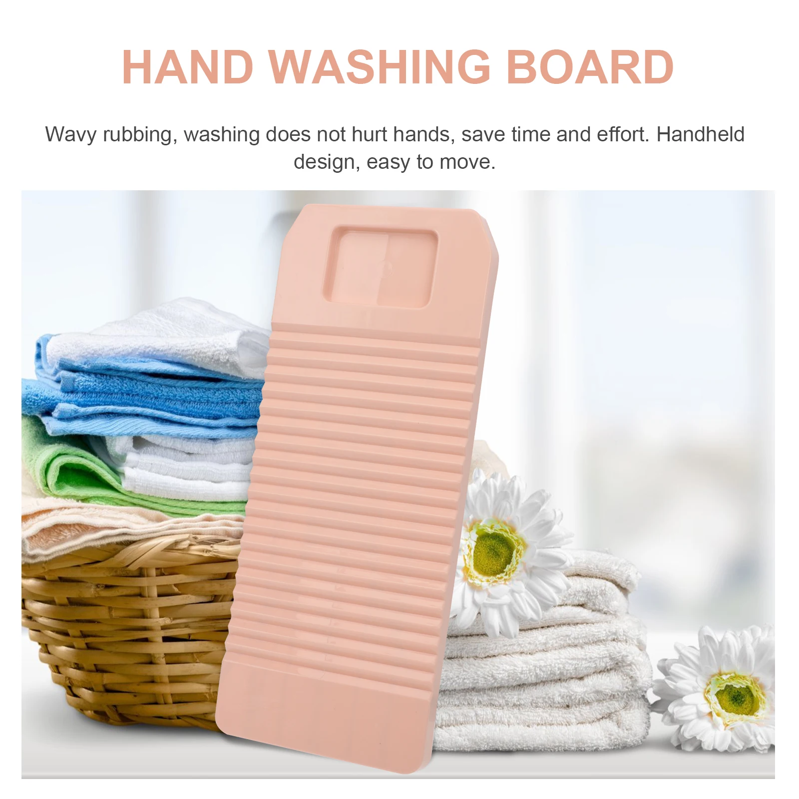 Plastic Washboard Wavy Rubbing Surface Non-Absorbent Durable Lightweight Portable Household Hand Washing Board Laundry Scrub
Plastic Washboard Wavy Rubbing Surface Non-Absorbent Durable Lightweight Portable Household Hand Washing Board Laundry Scrub
