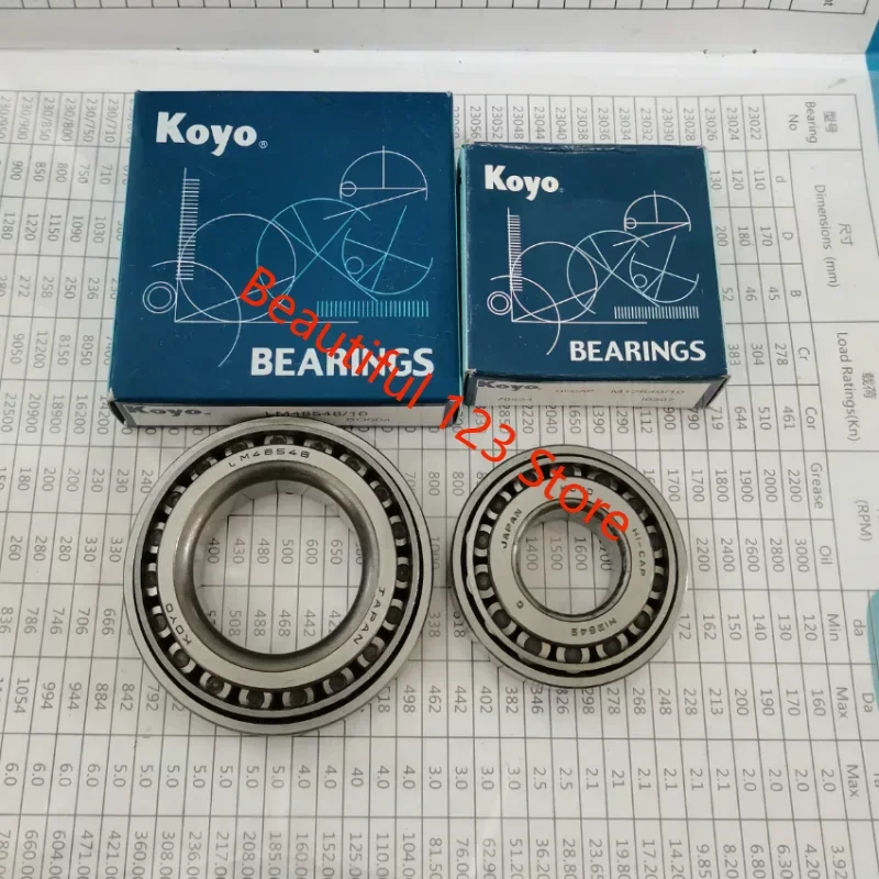 Front Wheel and Rear Wheel Bearing M3M5V3U399 / U360 LM12649 / 10LM48548 / 10 Original Genuine Product
Front Wheel and Rear Wheel Bearing M3M5V3U399 / U360 LM12649 / 10LM48548 / 10 Original Genuine Product