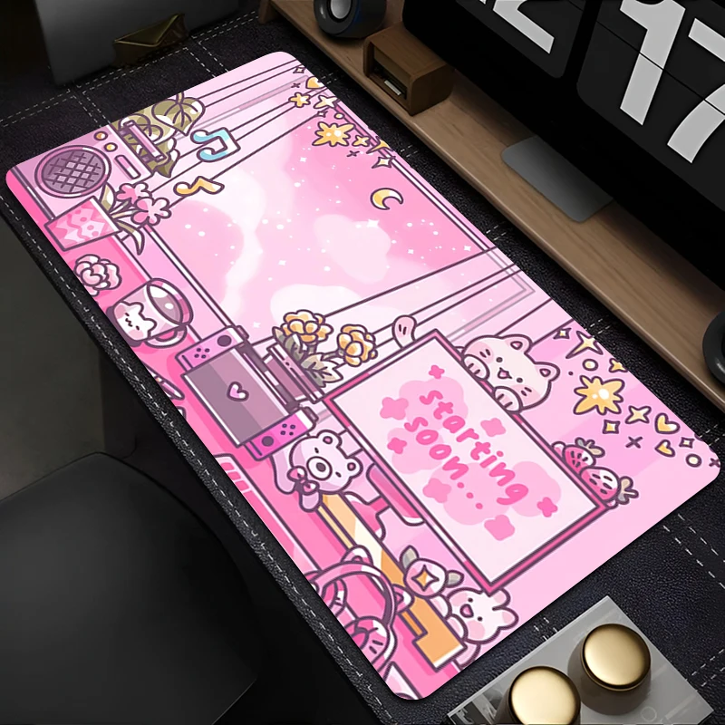 Mouse Pad PC Cute Cartoon Cat Keyboard Pad Kawaii Cozi Lofi Plant HD Print Desk Mouse Mat Laptop Anime Pink Mousepad Girl Gift
Mouse Pad PC Cute Cartoon Cat Keyboard Pad Kawaii Cozi Lofi Plant HD Print Desk Mouse Mat Laptop Anime Pink Mousepad Girl Gift