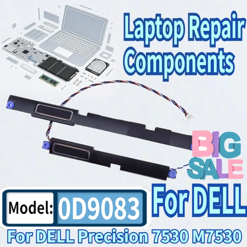 For DELL Precision 7530 M7530 Laptop Built-in Speaker 0D9083 D9083 CN-0D9083 PK23000XJ00 Fast Ship
For DELL Precision 7530 M7530 Laptop Built-in Speaker 0D9083 D9083 CN-0D9083 PK23000XJ00 Fast Ship